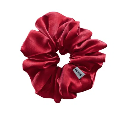 Sylki Women's Silk Scrunchie - Red