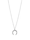 Sylva & Cie 18k White Gold Diamond Necklace In Metallic