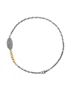 Sylva & Cie 18k Yellow Gold Ten Tables Diamond Bracelet In Metallic