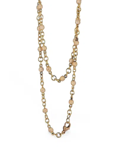 Sylva & Cie Halskette Mit Diamanten In Gold