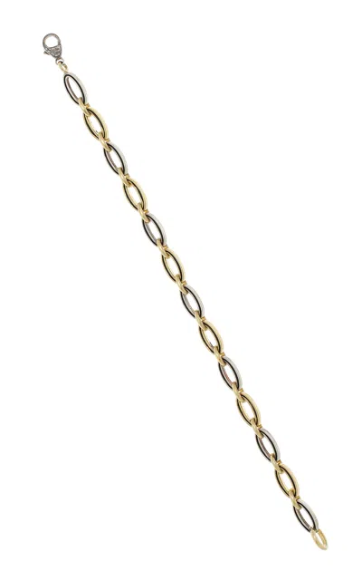 Sylva & Cie Mirage 18k Yellow Gold; Platinite Bracelet