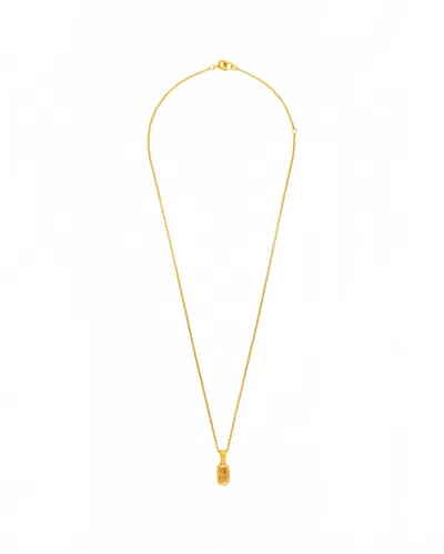 Sylvia Benson Women's Petite Fortune Buoy Necklace In Gold
