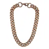 Sylvia Piechulla Women's Chunky Unisex Gold Antique Brass Aluminium Chain Necklace In Gold