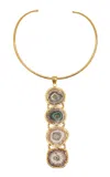 Sylvia Toledano 18k Gold Plated Amethyst Necklace