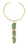 Sylvia Toledano 18k Gold Plated Native Copper Necklace