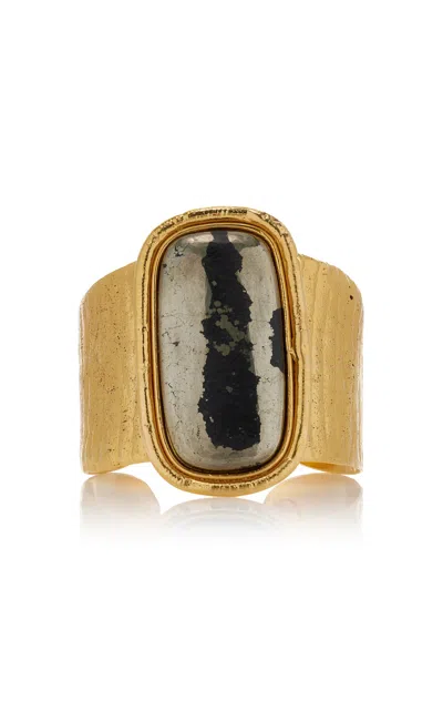 Sylvia Toledano 18k Yellow Gold Plated One-of-a-kind Apach Gold In Yellow