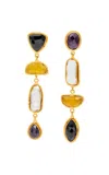Sylvia Toledano 22kt Yellow Gold Plated Cascade Earrings