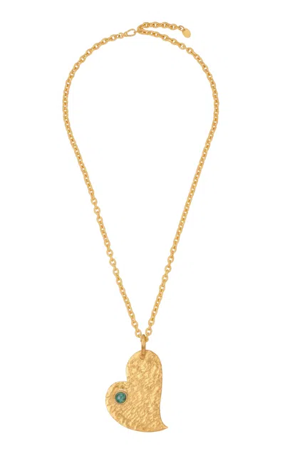 Sylvia Toledano 22kt Yellow Gold Plated Loved Necklace