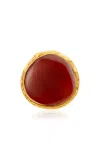 Sylvia Toledano 22kt Yellow Gold Plated Macaron Ring