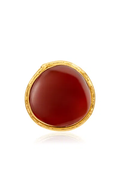 Sylvia Toledano 22kt Yellow Gold Plated Macaron Ring