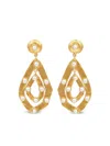 Sylvia Toledano Ava Pearl-embellished Earrings In Gold