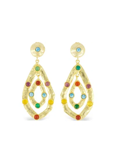 Sylvia Toledano Ava Teardrop Earrings In Gold