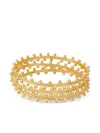 Sylvia Toledano Beaded Bangle Bracelet In Gold
