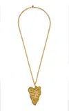 Sylvia Toledano Botanica Gold-plated Amazonite Necklace In Gold