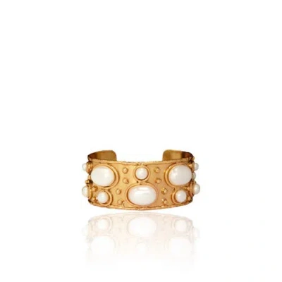 Sylvia Toledano Byzantine Cuff In White