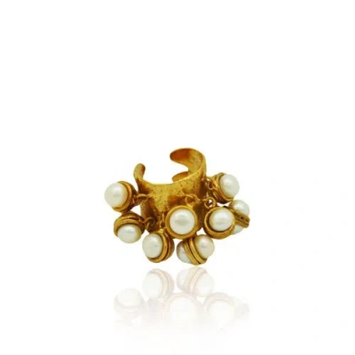 Sylvia Toledano Candies Ring In White