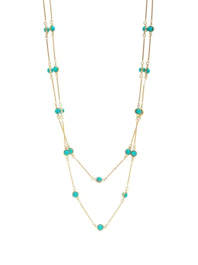 SYLVIA TOLEDANO CANDIES TURQUOISE NECKLACE