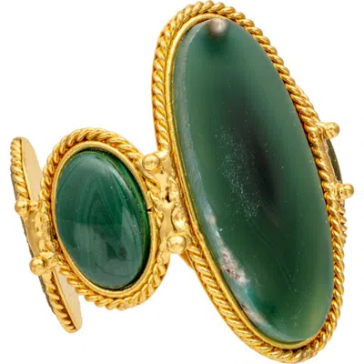 Sylvia Toledano Dakota Cuff In Green