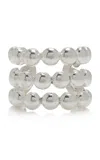 Sylvia Toledano Dots Silver-plated Ring In Silver