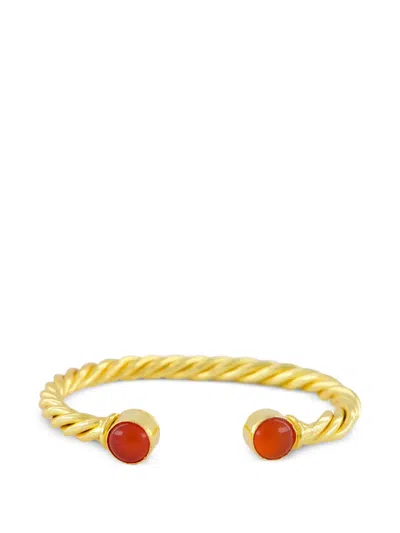 Sylvia Toledano Eros Carnelian Bracelet In Gold