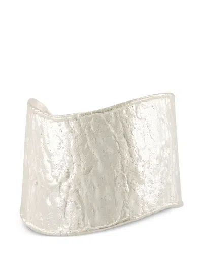 Sylvia Toledano Flow Cuff Bracelet In White