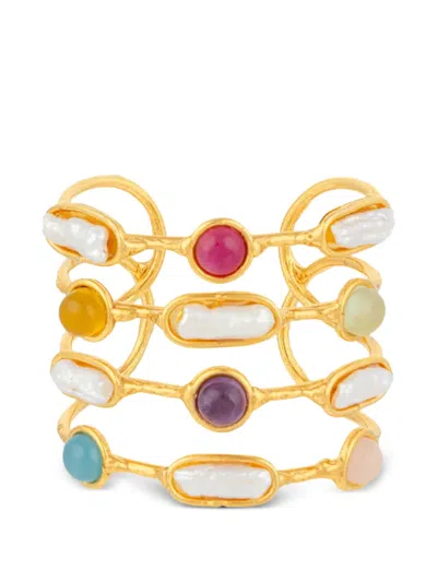 Sylvia Toledano Grace Cuff Bracelet In Gold