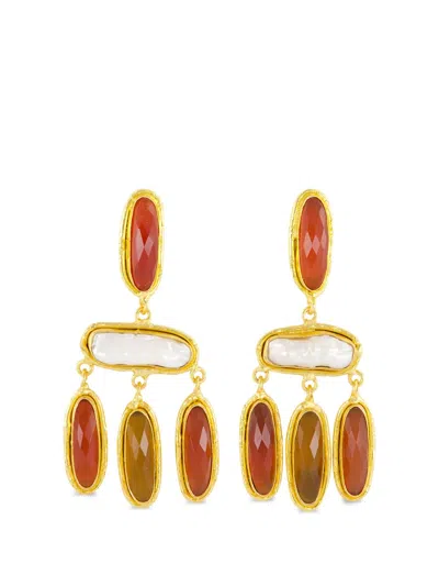 Sylvia Toledano Grace Earrings In Gold