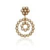 Sylvia Toledano Happy Flower Earrings In White