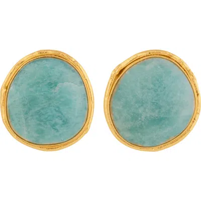 Sylvia Toledano Macaron Earrings In Gold