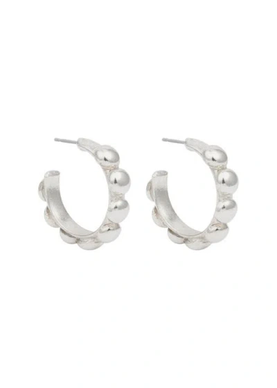 Sylvia Toledano Mni Creole Earrings In Silver
