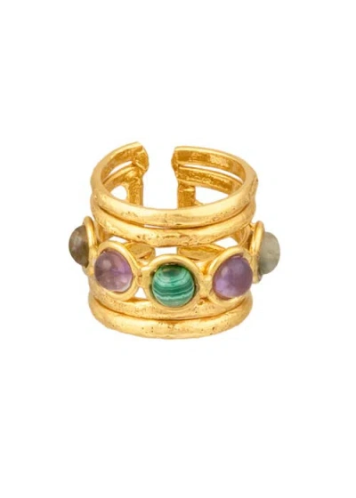 Sylvia Toledano Olympe Ring In Multi