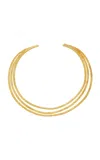 Sylvia Toledano Osiris Iii 22k Gold-plated Necklace