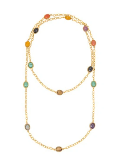 Sylvia Toledano River Pendant In Multi