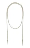 Sylvia Toledano Silver-plated Bolo Tie Necklace