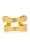 Sylvia Toledano Small Bianca 22k Gold-plated Cuff In Gold
