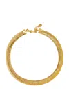 Sylvia Toledano Snake Gold-plated Necklace In Gold