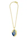 Sylvia Toledano Spellbound Agate-pendent Necklace In Gold