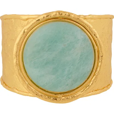 Sylvia Toledano Sphere Cuff In Blue