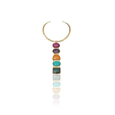 Sylvia Toledano Torque Necklace In Multi