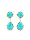 Sylvia Toledano Turquoise Drop Earrings In Neutral