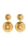 Sylvia Toledano Venus 22k Gold-plated Earrings In Gold
