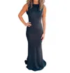 Symphony In A Fantasy World Maxi Dress In Black In Black