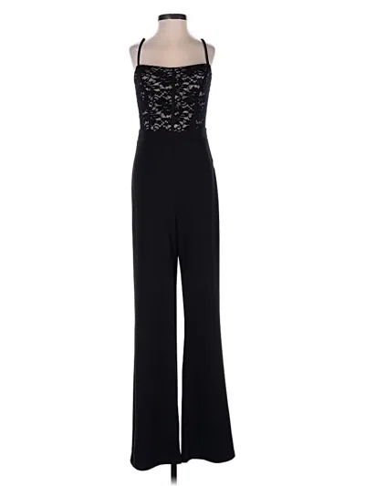 Pre-owned Symphony Jumpsuit In Black