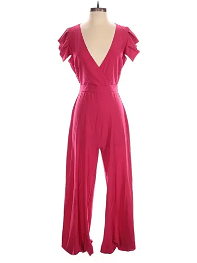 Pre-owned Symphony Jumpsuit In Red