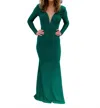 Symphony Living A Dream Maxi Dress In Hunter Green In Green