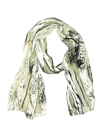 Pre-owned Symphony Scarf In Brown
