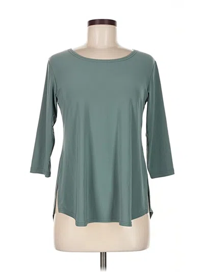 Pre-owned Sympli 3/4 Sleeve T-shirt In Blue