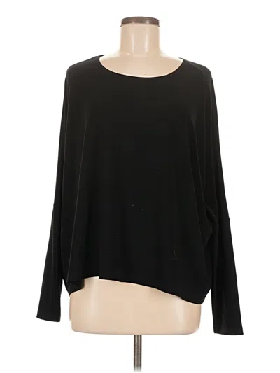 Pre-owned Sympli 3/4 Sleeve T-shirt In Black