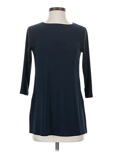 Pre-owned Sympli 3/4 Sleeve T-shirt In Blue