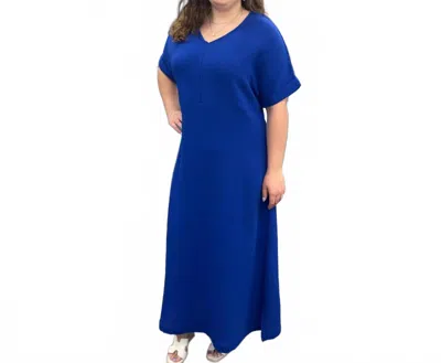 Sympli Breeze Santorini Dress In Blue